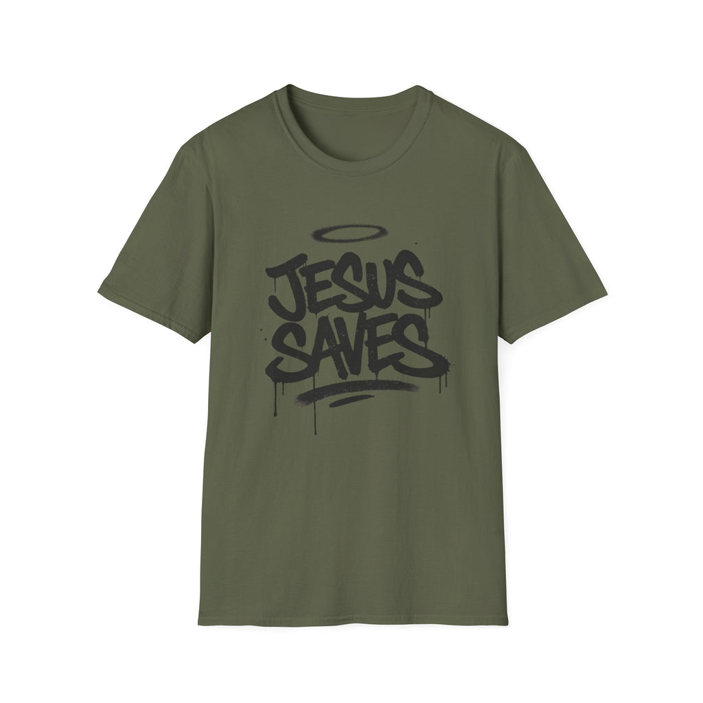 Jesus Saves Graff T-Shirt