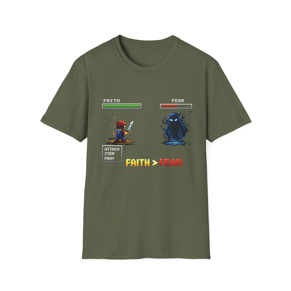 8-Bit Faith > Fear T Shirt