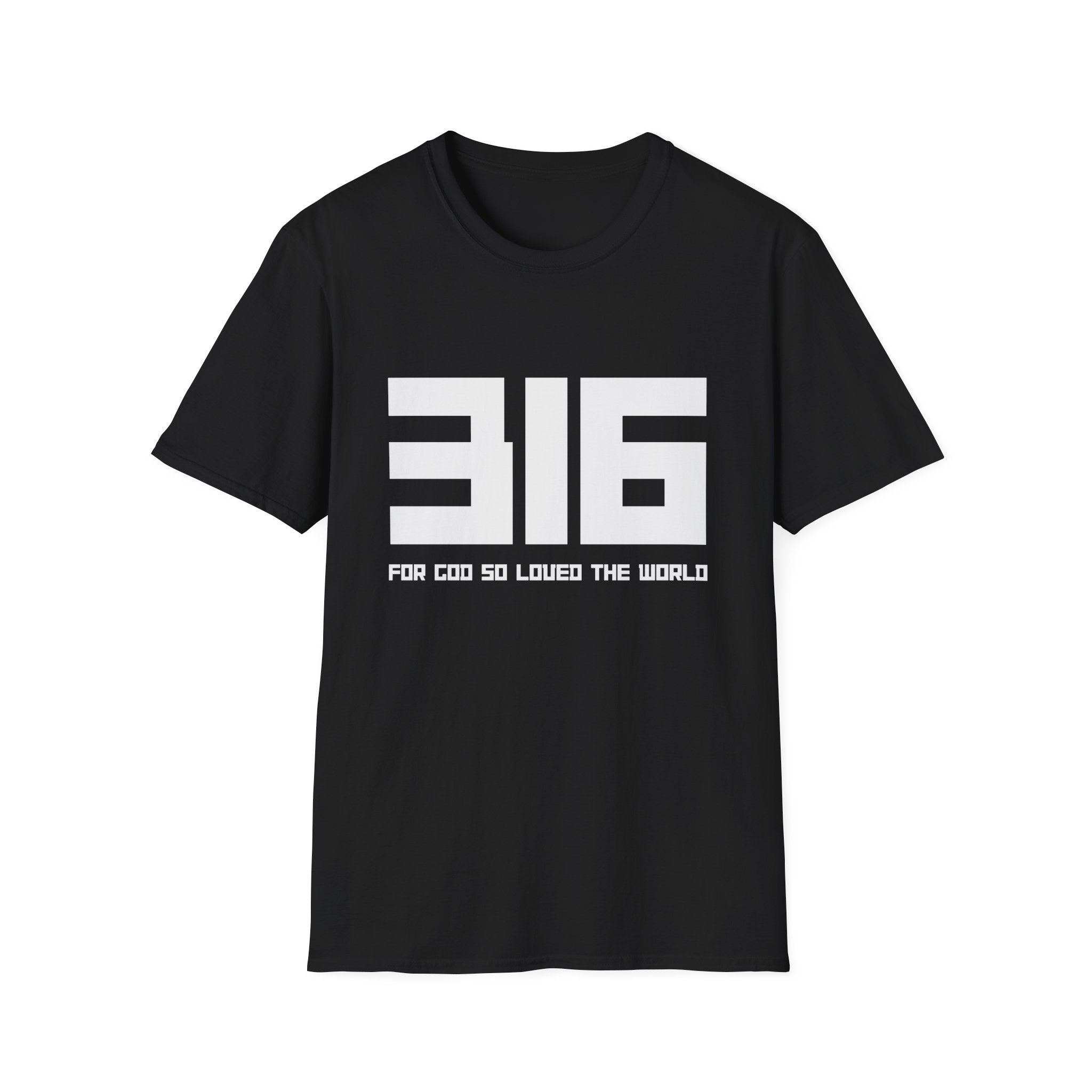 316 Light Box Letter T-Shirt