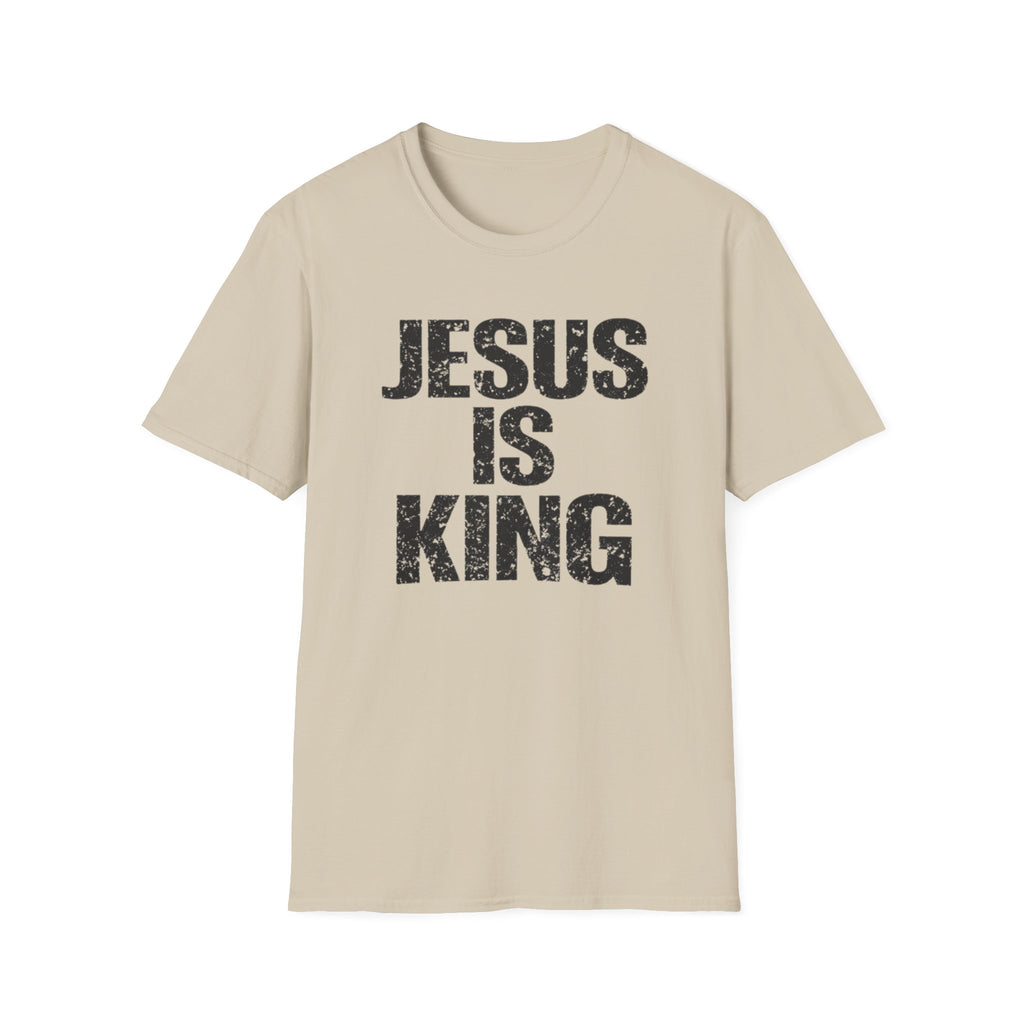 Jesus Is King Distressed T-Shirt