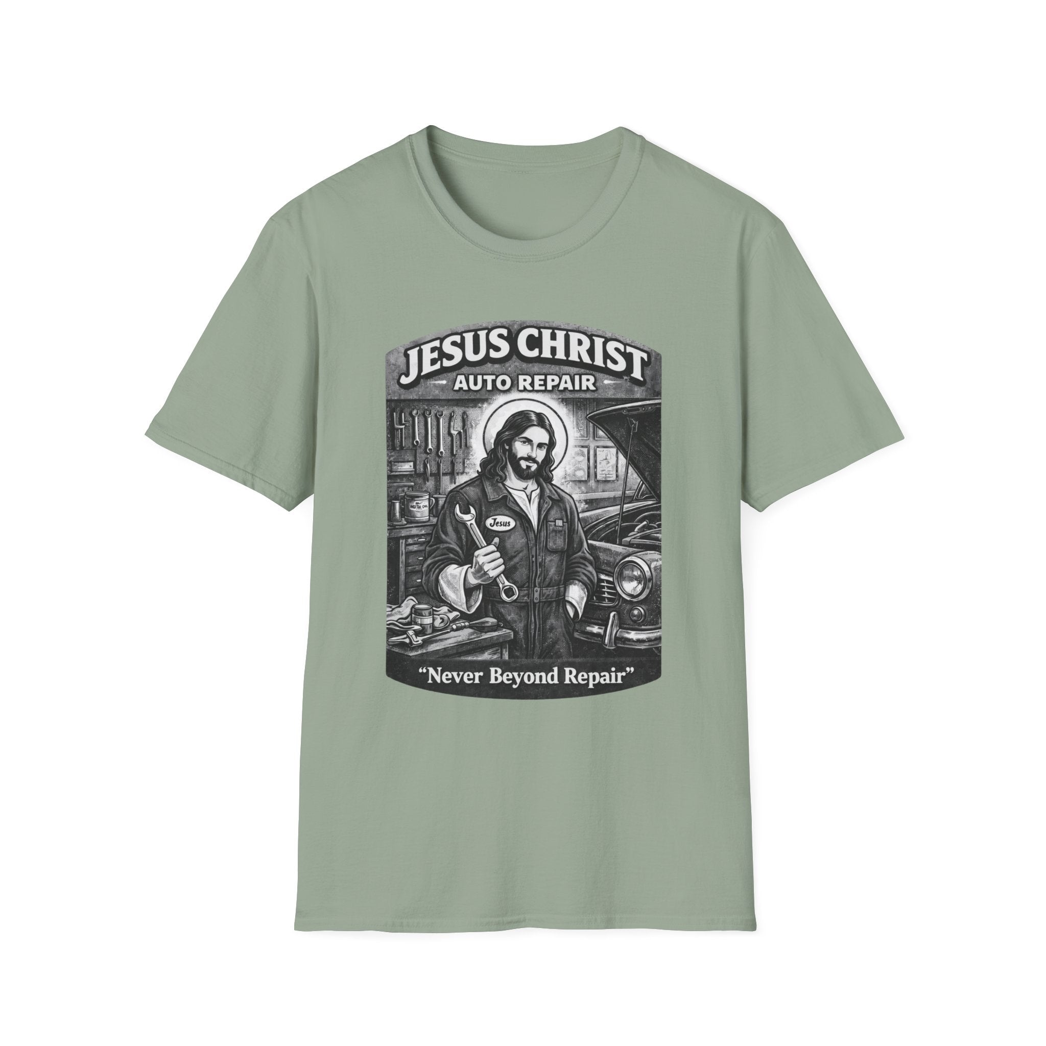 Jesus Mechanic T Shirt