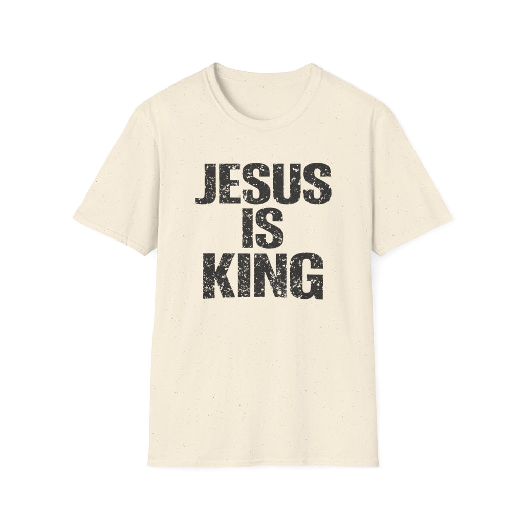 Jesus Is King Distressed T-Shirt