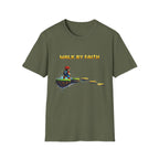 8-Bit Walk By Faith T Shirt