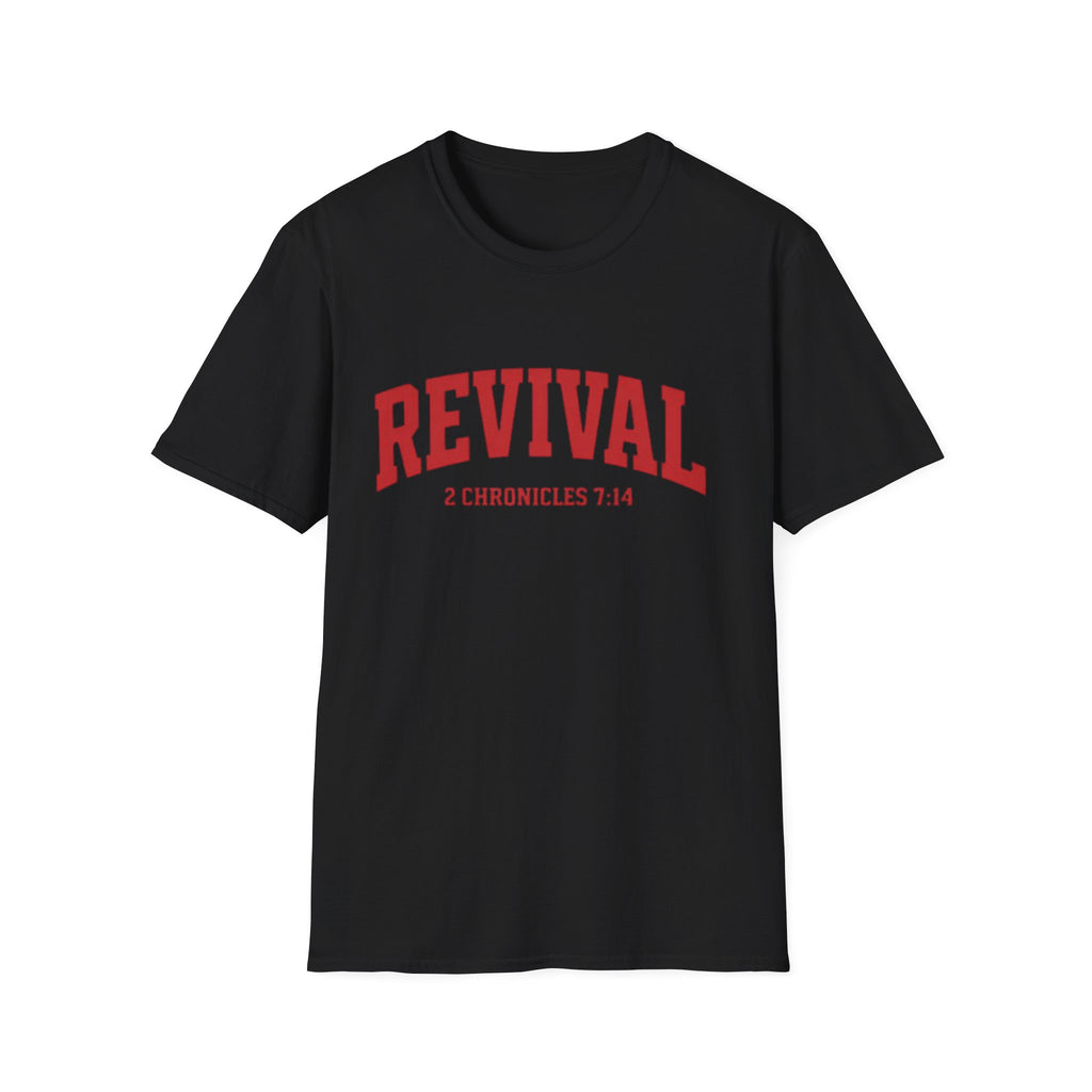 Revival Deep Red T Shirt