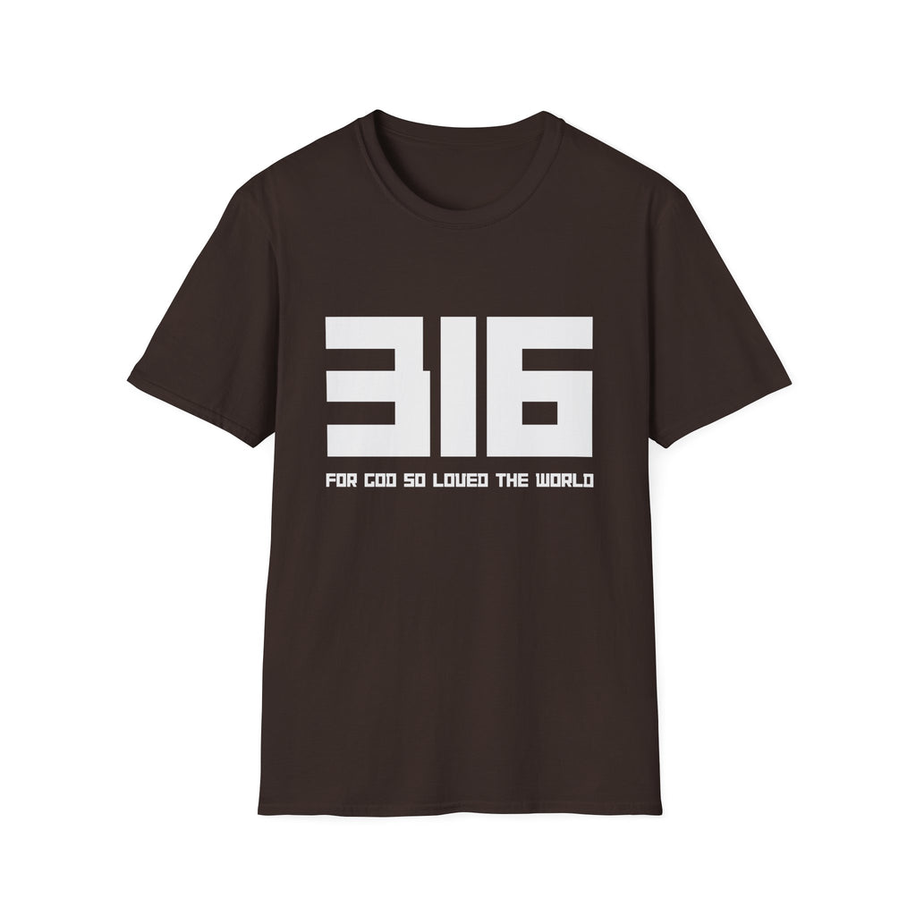 316 Light Box Letter T-Shirt