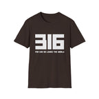 316 Light Box Letter T-Shirt