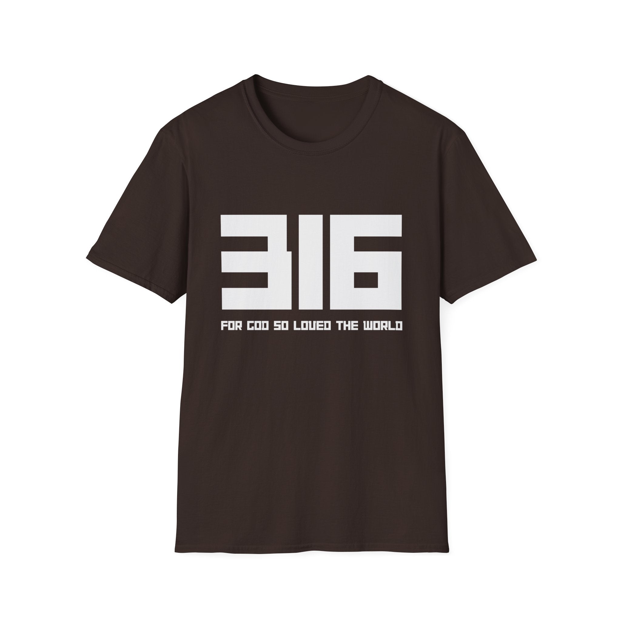 316 Light Box Letter T-Shirt