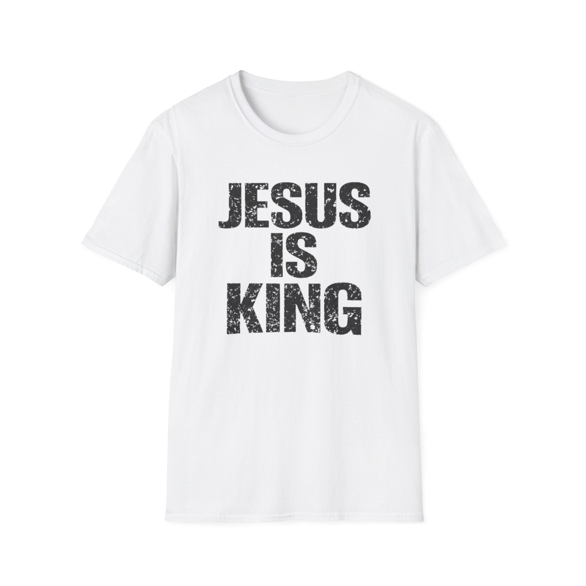 Jesus Is King Distressed T-Shirt