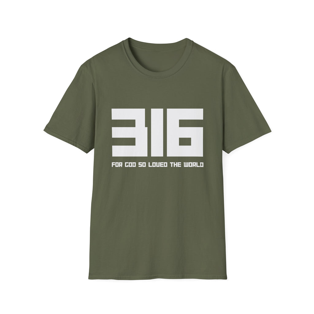 316 Light Box Letter T-Shirt