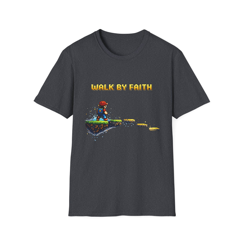 8-Bit Walk By Faith T Shirt