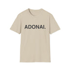 Adonai Black Letter Minimal T-Shirt