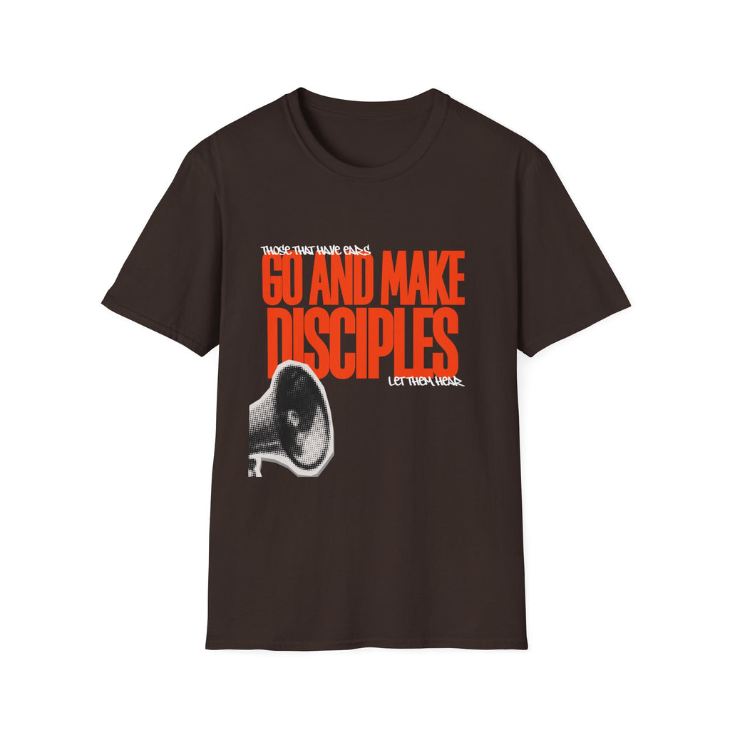 Go and Make Disciples Megaphone T Shirt
