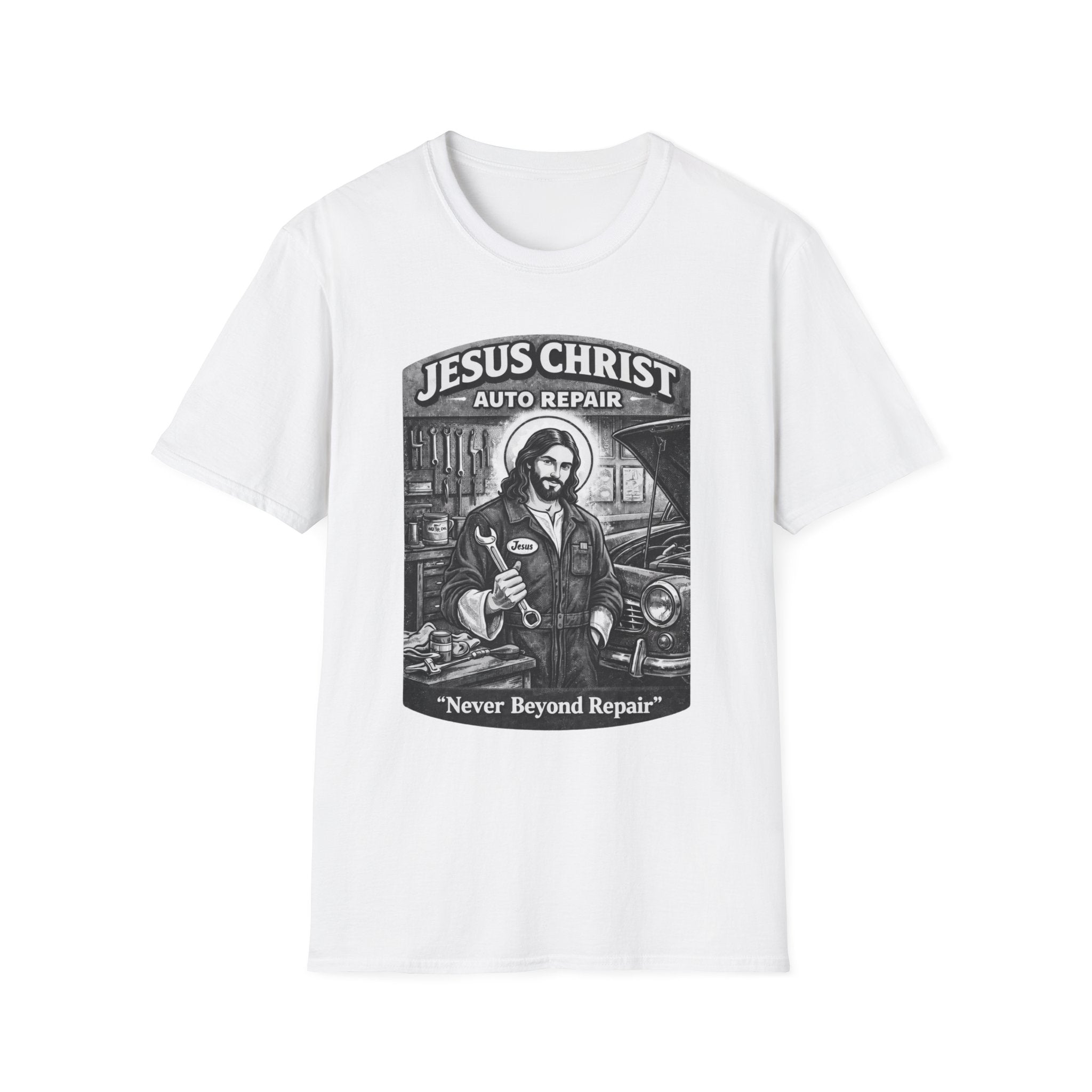 Jesus Mechanic T Shirt