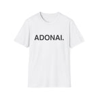 Adonai Black Letter Minimal T-Shirt