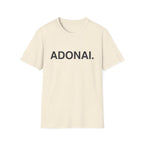 Adonai Black Letter Minimal T-Shirt