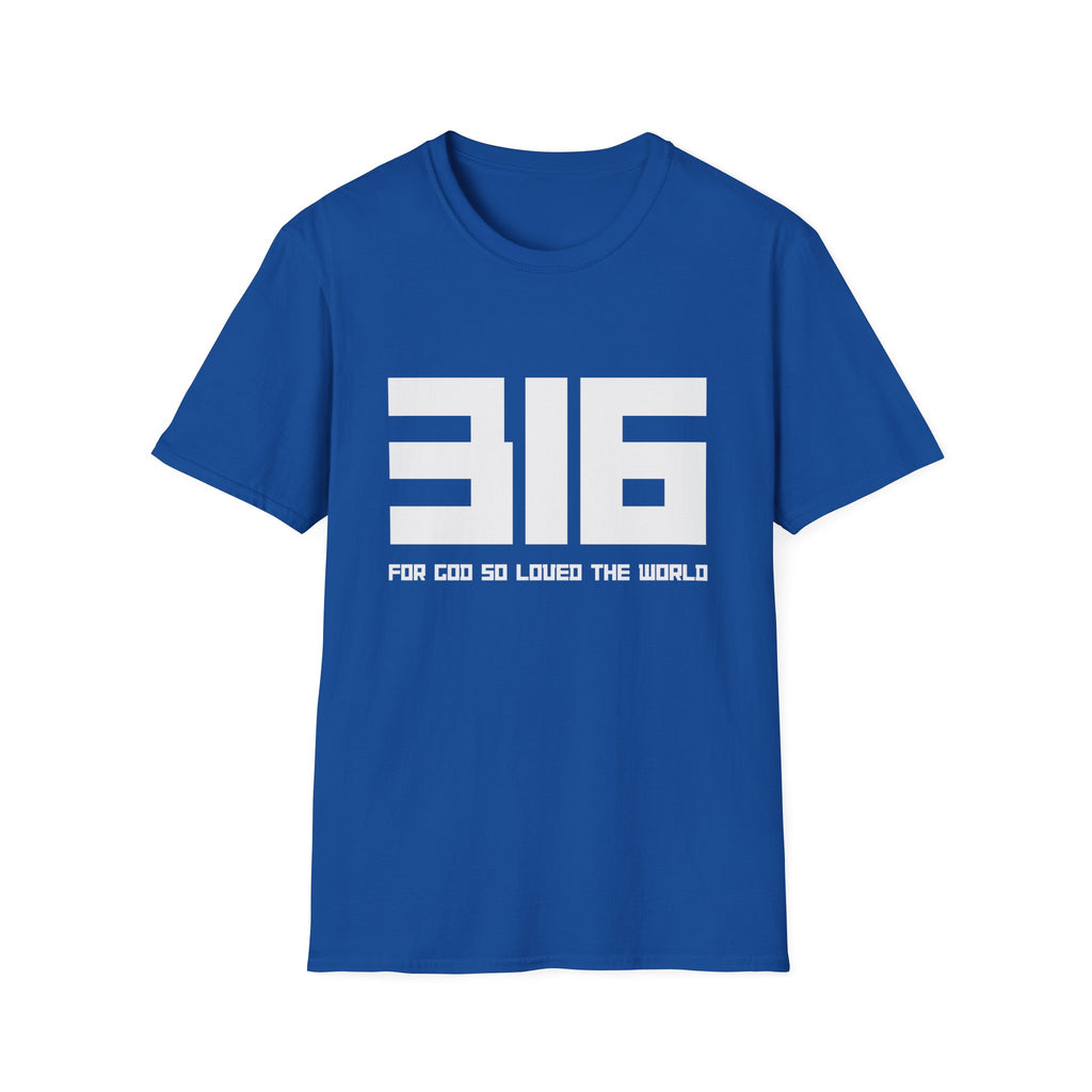 316 Light Box Letter T-Shirt