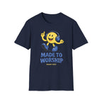 Made to Worship Smiley Blue T-Shirt