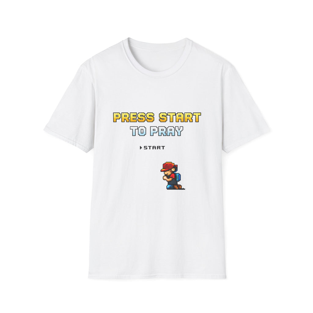 8-Bit Press Start T Shirt