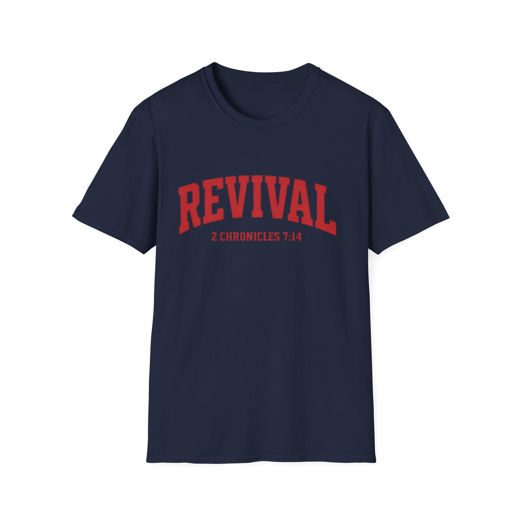 Revival Deep Red T Shirt
