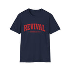 Revival Deep Red T Shirt