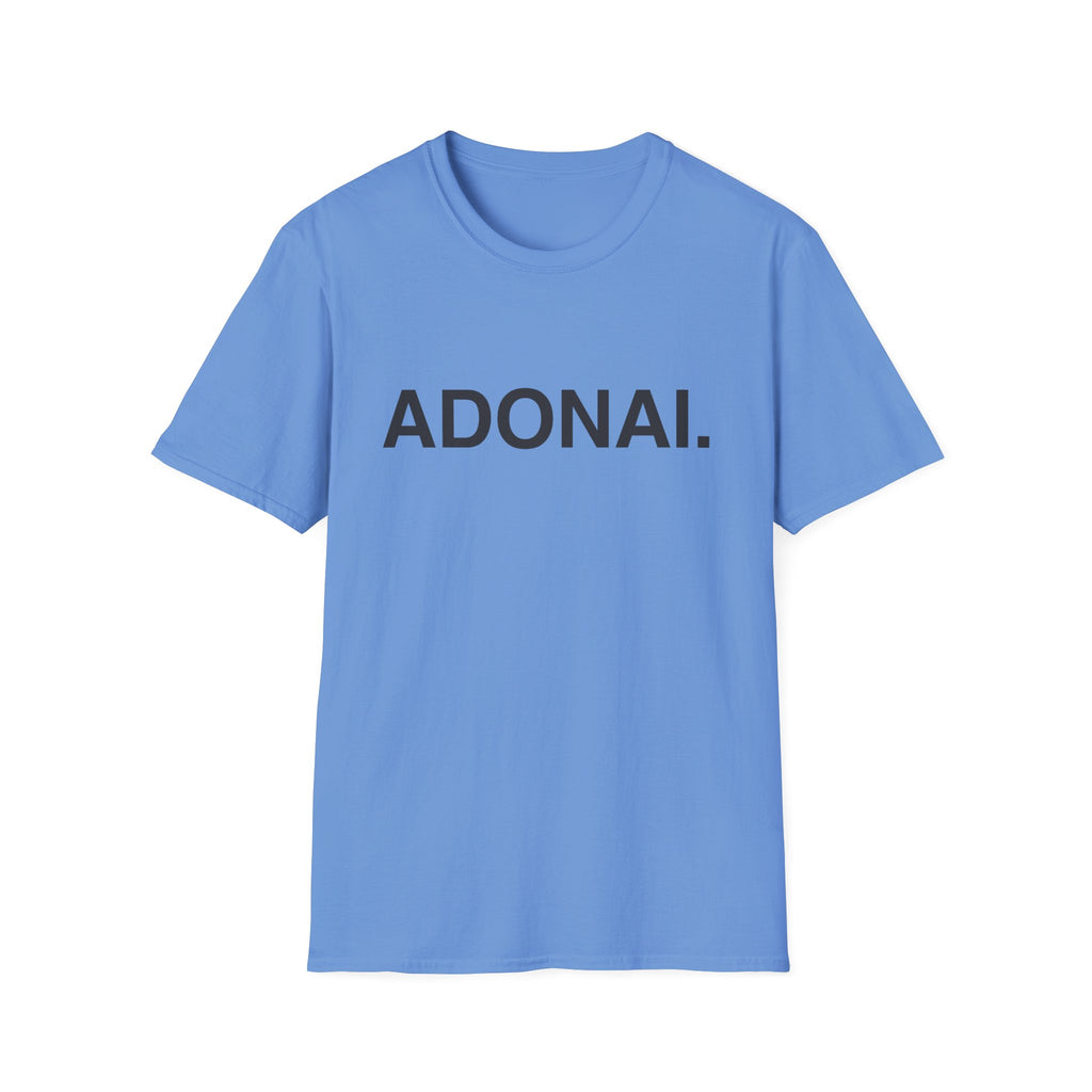 Adonai Black Letter Minimal T-Shirt