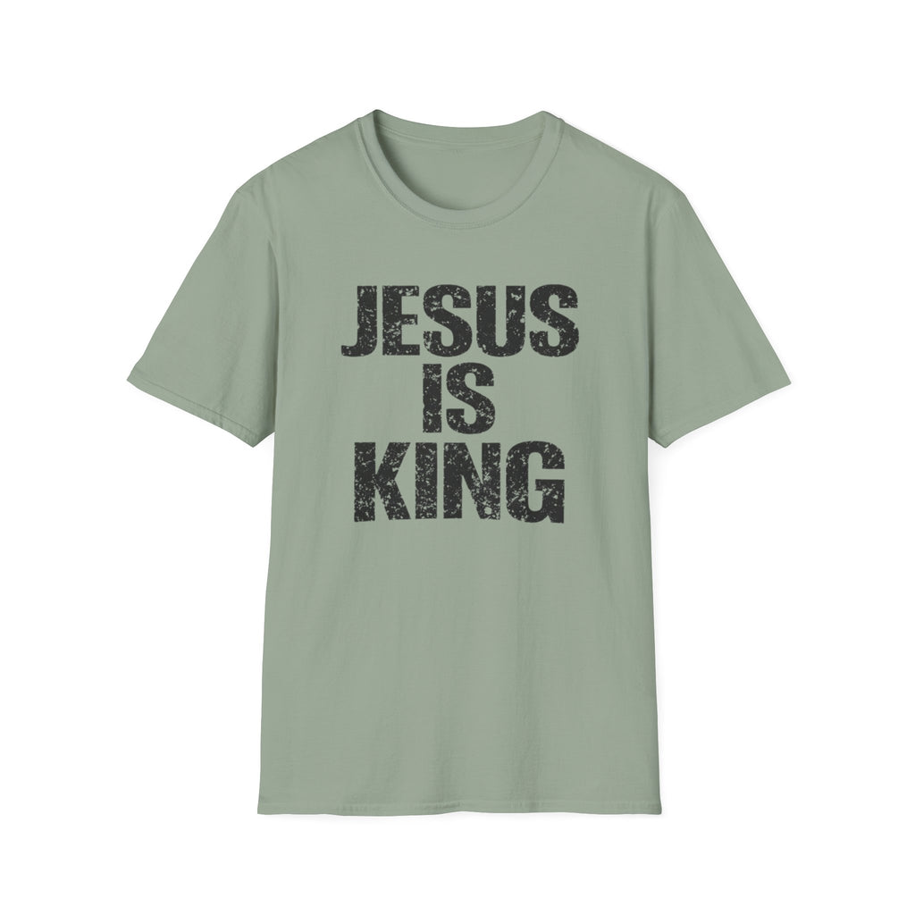 Jesus Is King Distressed T-Shirt
