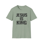 Jesus Is King Distressed T-Shirt