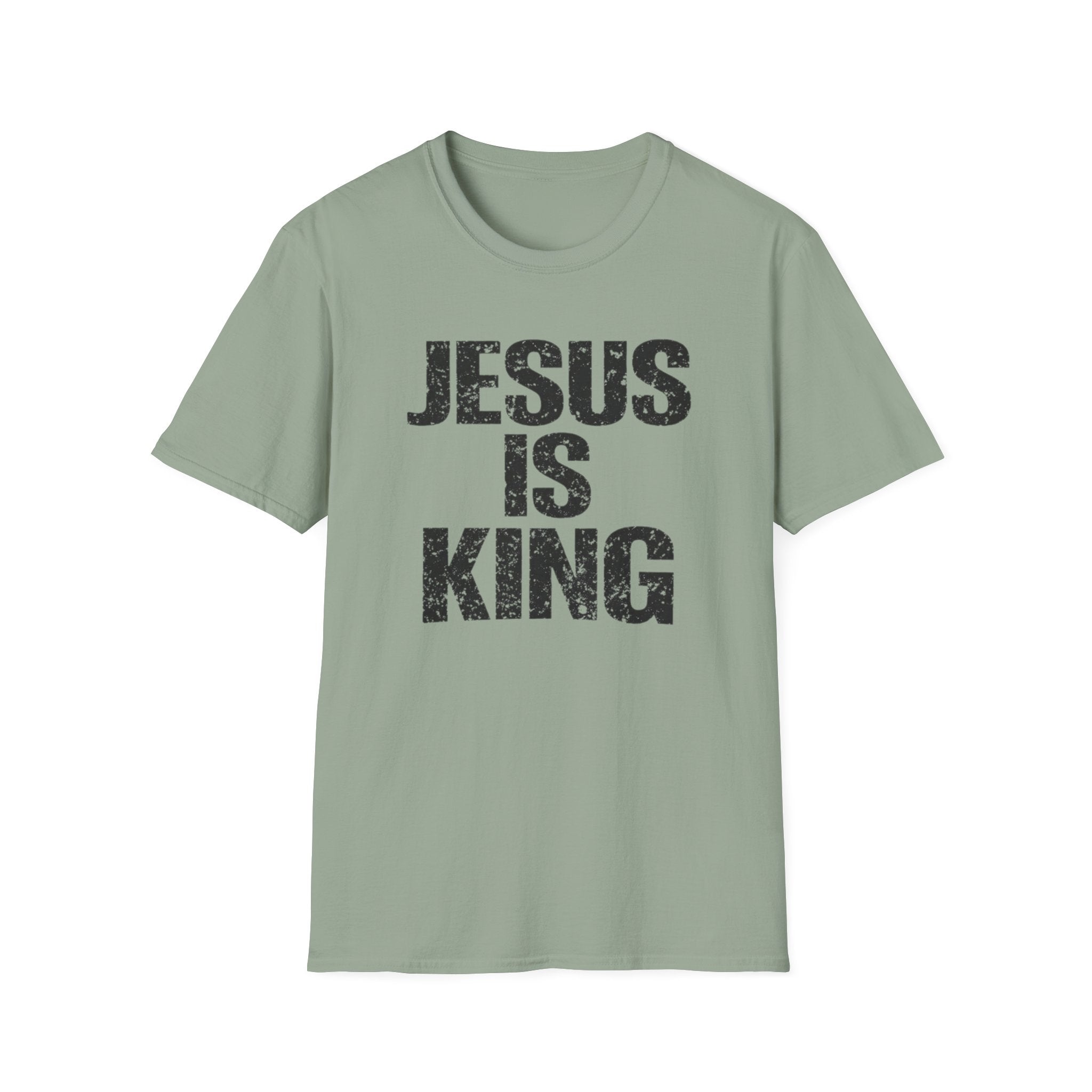 Jesus Is King Distressed T-Shirt