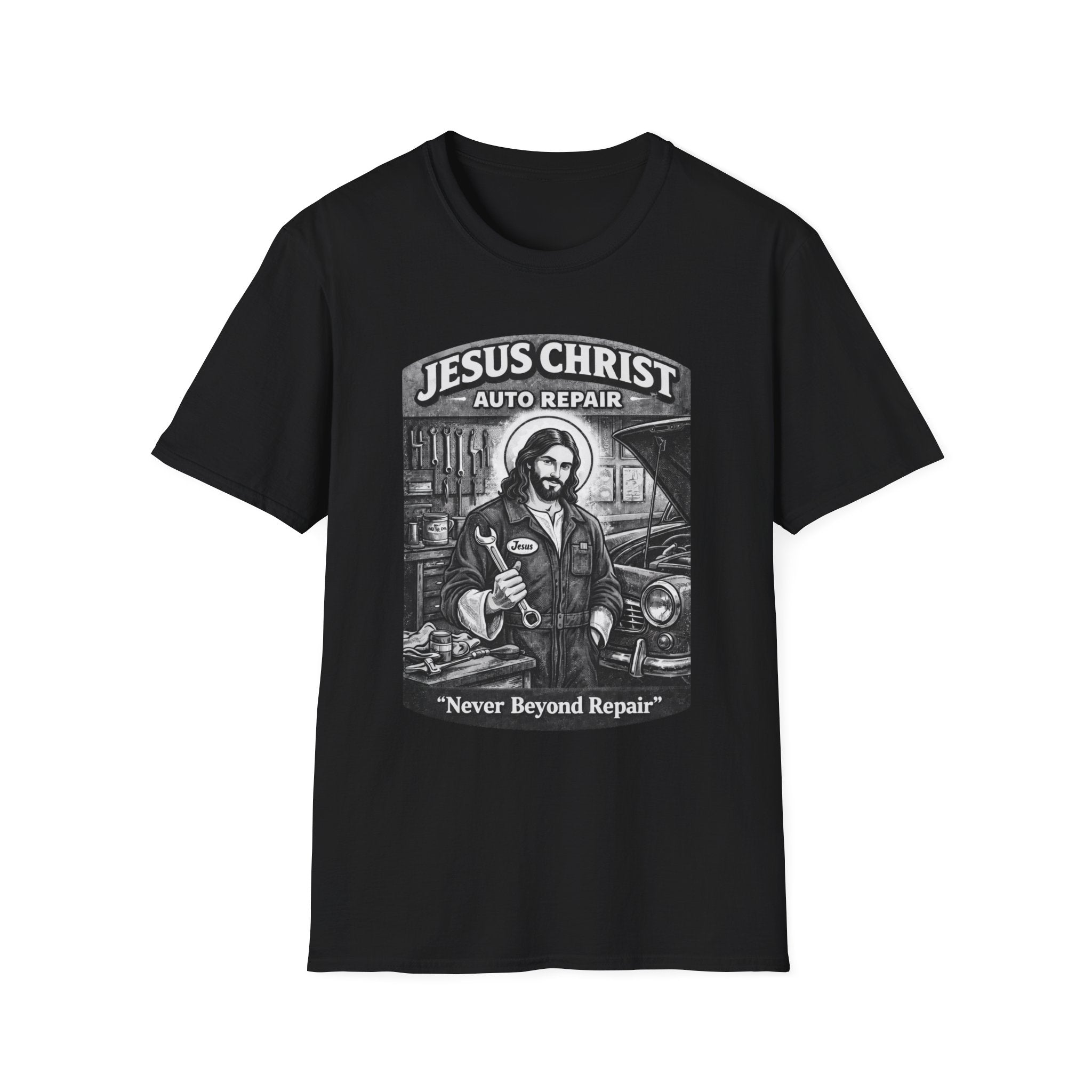 Jesus Mechanic T Shirt
