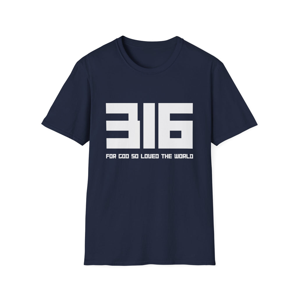 316 Light Box Letter T-Shirt