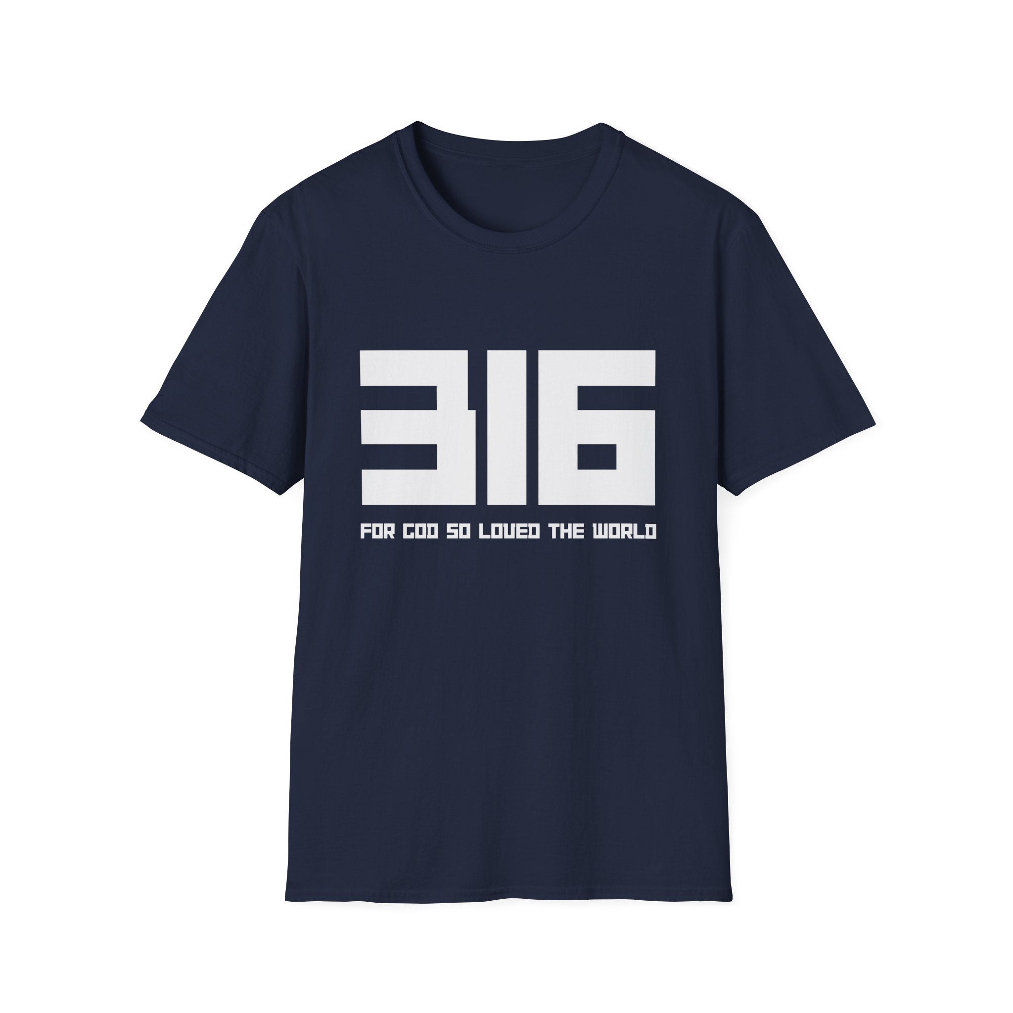 316 Light Box Letter T-Shirt